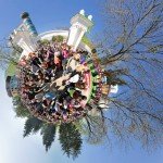 Первое мая в Пятигорске – панорамная фотография