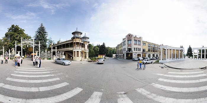 Кофейня Гукасова, Цветник