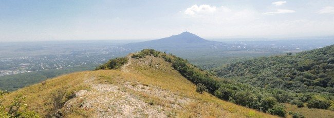 Летняя фотопанорама Бештау