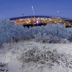 Новый год 2012, панорама с Машука