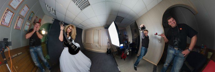 Панорама в фотостудии