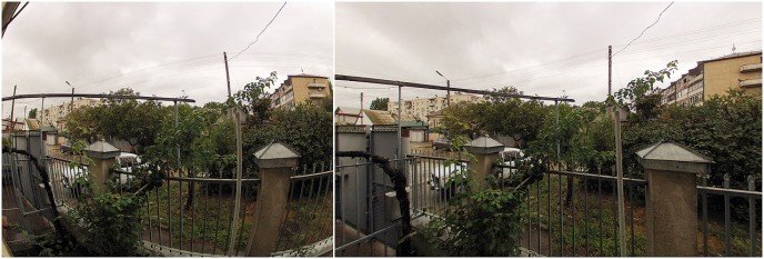 Коррекция фишайного искажения Gopro