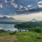 Панорама недалеко от г. Змейка