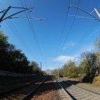 Железная дорога - тест объектива Tokina 10-17 fisheye