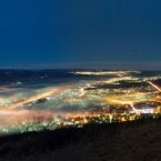 Ночной Пятигорск - панорама