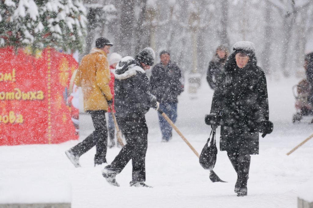 Уборка снега