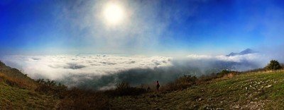 Панорама на вершине Машука