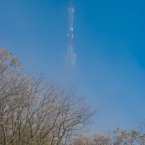Пятигорская телевышка в тумане