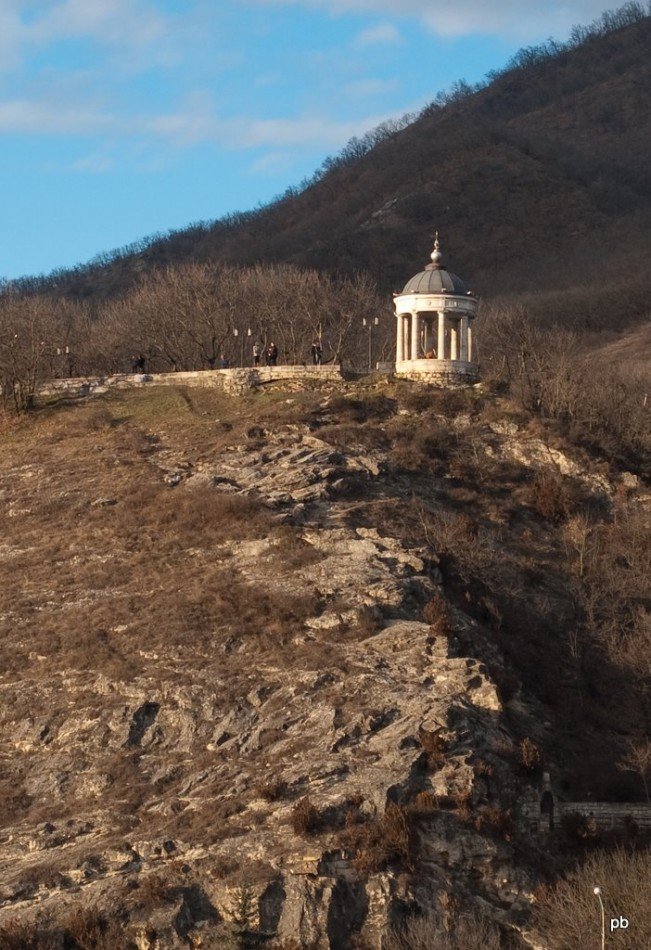 Эолова арфа, вид с горы Горячей
