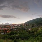 Панорама вечернего Пятигорска
