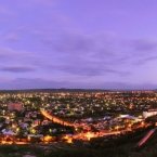 Панорама ночного Горячеводска