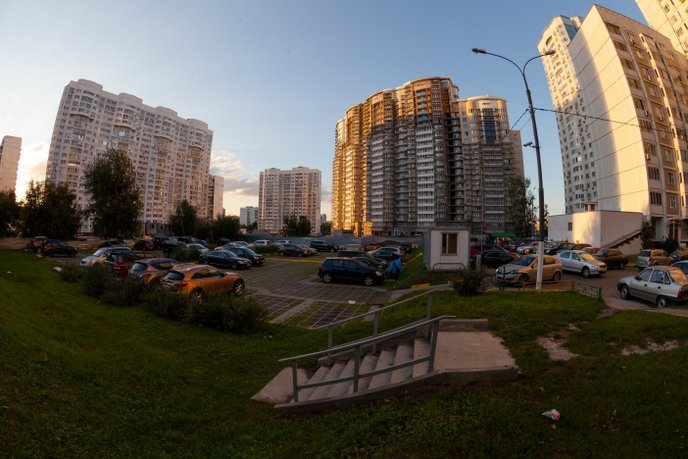 Снимок Canon 5d mark II - 15 мм фишай