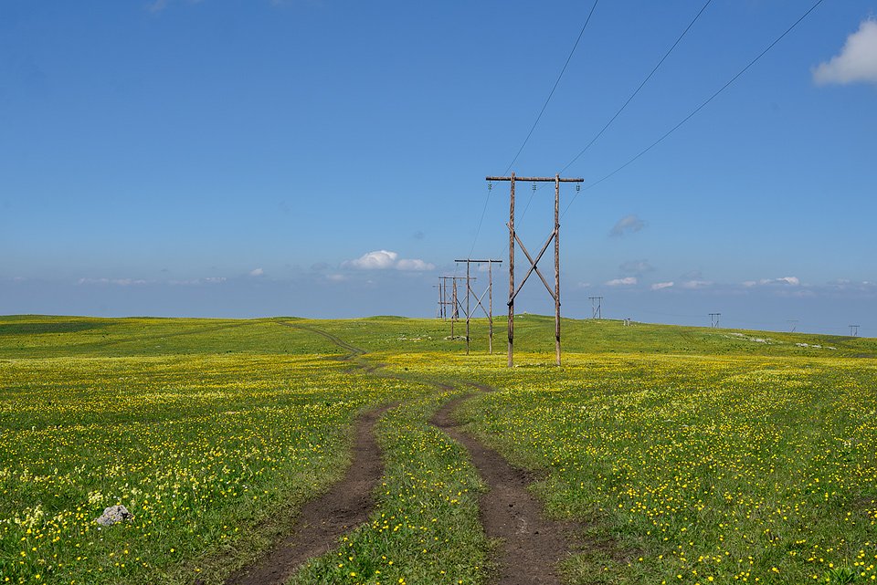 Дорога в Учкекен