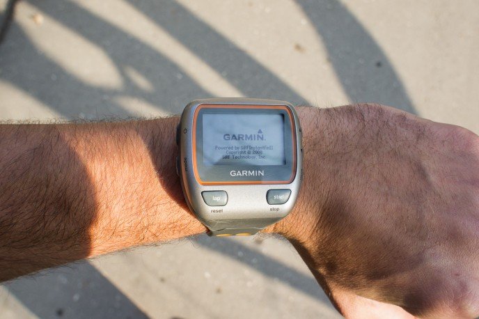 Forerunner 310XT - включение