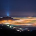 Купить фото - вид с Бештау на Пятигорск