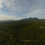 Вид на Бештау из Железноводска