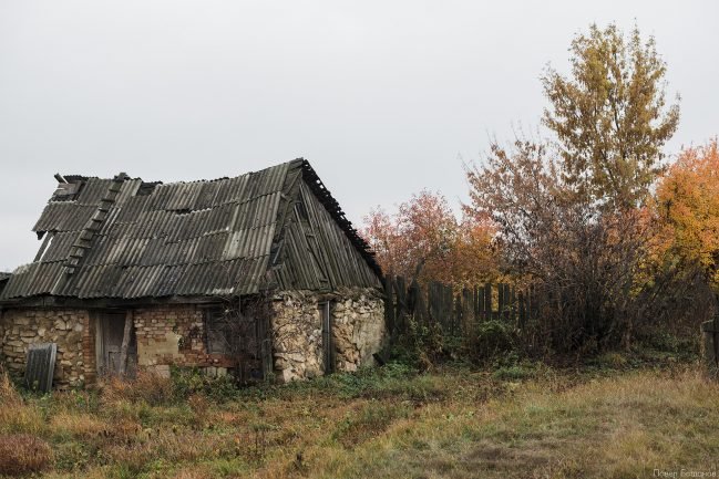 Заброшенный домик в Тульской области