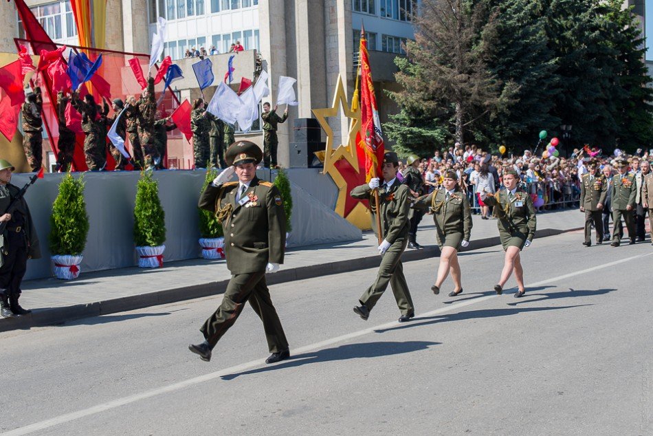 Фото 19 из «Фотографии парада Победы 9 мая 2013 в Пятигорске»