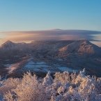 Купить фото Бештау на закате