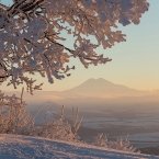 Купить фото - Эльбрус. Закат на вершине Машука