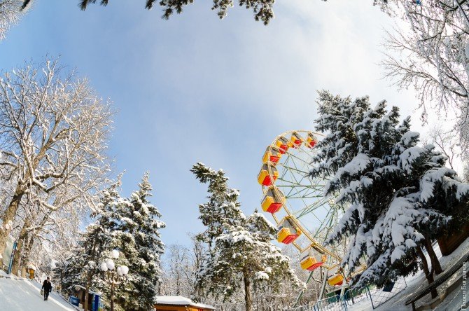Фото пятигорского колеса обозрения