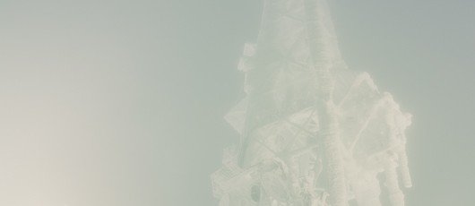 Пятигорская телевышка зимой