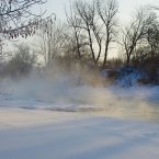 Пар над водой
