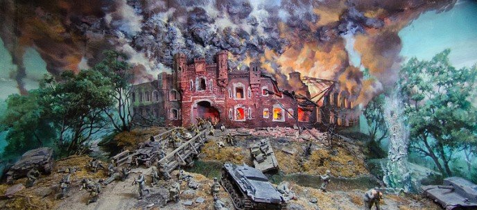 Диорама «Героическая оборона Брестской крепости» Диорама «Героическая оборона Брестской крепости»