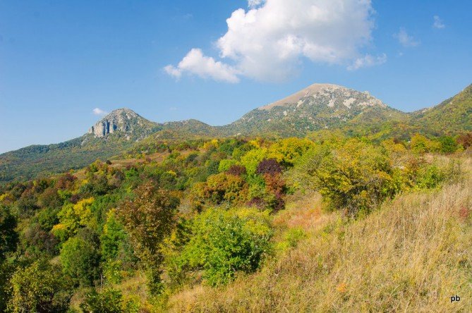 Бештау осенью