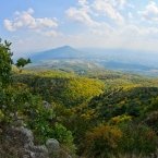 Вид с Бештау на Пятигорск
