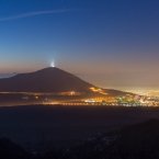 Купить фото - вид на утренний Пятигорск с Бештау