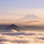 Вид из Пятигорска на Эльбрус - купить фото
