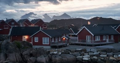 Норвежские домики Рорбу