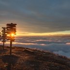 Купить фото - Рассвет на вершине Машука