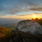 Фото - закат на Бештау