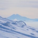 Фото Эльбруса со склона горы Машук