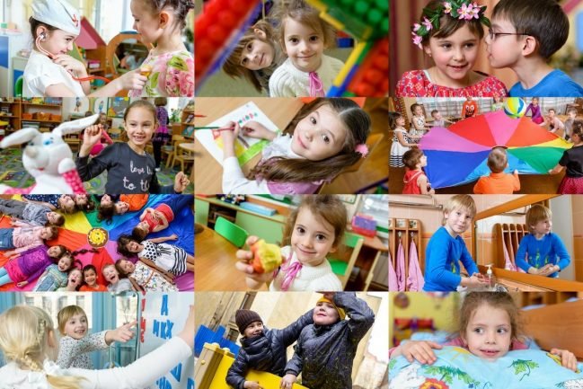 Фотосессия Один день в детском саду