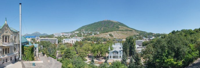 Готовая панорама, собранная в PTGUI