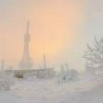 Пятигорская телестанция зимой